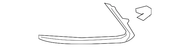 Trim Molding - Mazda (TK50-50-130A)