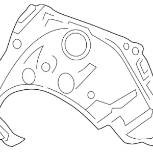 Pillar(L) Rear Inner - Mazda (BCYN-71-11YA)