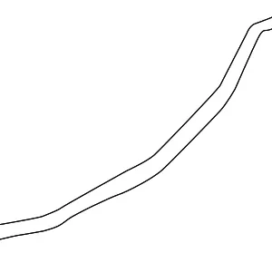 Pressure Tube - Mazda (BJ0E-32-460)