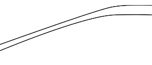 Upper Molding - Mazda (BN8V-50-8V2)
