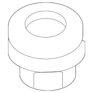 Lower Insulator - Mazda (AJ57-15-202)