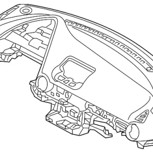 Instrument Panel - Mazda (DB2W-60-400D-02)