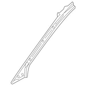 Inner Windshield Pillar - Mazda (D6Y1-71-240)