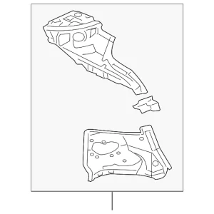 Gutter - Mazda (GS3L-70-440)