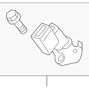 Center Belt Assembly - Mazda (GJY9-57-740D)