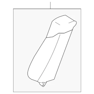 Seat Back End - Mazda (GP7A-57-500B-02)