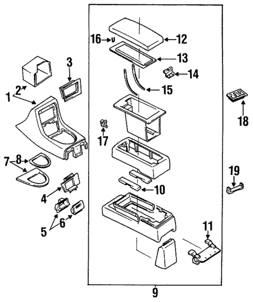 Lock - Mazda (HG30-64-09Y)