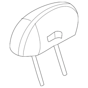 Headrest - Mazda (GD7B-88-140-80)