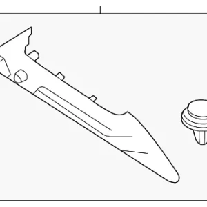 Trunk Trim Panel - Mazda (DGH9-68-86ZB-02)