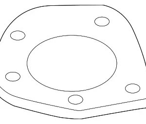 Seat Stiffener - Mazda (BP4K-34-007B)