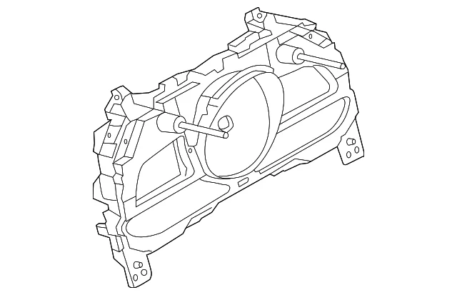 Instrument Cluster - Mazda (BAEV-55-471C)