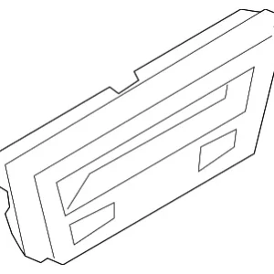 Escutcheon - Mazda (BN1C-66-BC0)