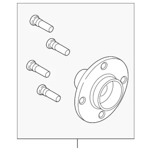 Front Hub - Mazda (D651-33-060)