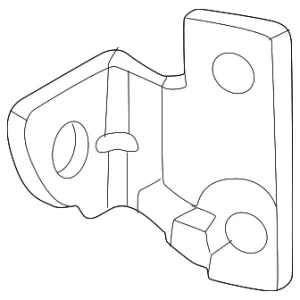 Intake Pipe Bracket - Mazda (H301-13-338)