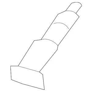 Roof Molding Protector - Mazda (KB7W-50-9H1)