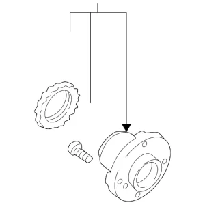 Wheel Bearing And Hub Assembly - Mazda (NA23-33-04XC)