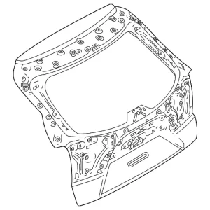 Lift Gate - Mazda (DGY2-62-02XA)