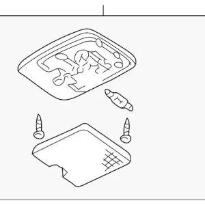 Overhead Lamp - Mazda (B01B-51-310F-80)