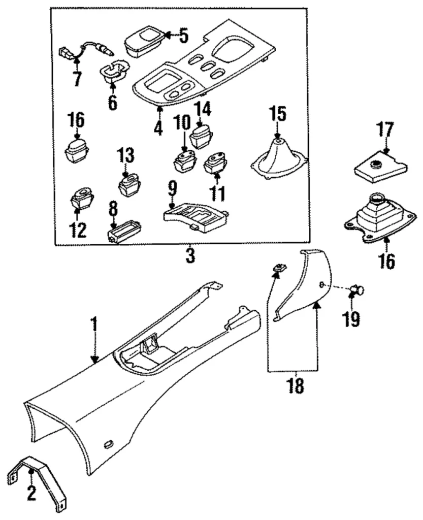 Switch - Mazda (F146-66-460)