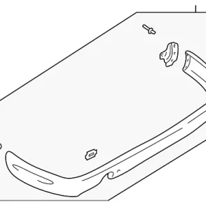 Spoiler Assembly - Mazda (L093-51-980C-31)