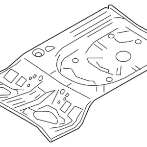 Rear Floor Pan - Mazda (BDYP-53-70X)