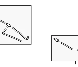 Washer Hose - Mazda (BHS3-67-501)