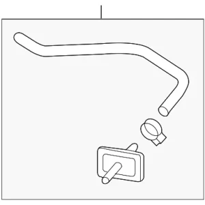 Vacuum Hose - Mazda (TD11-43-490C)