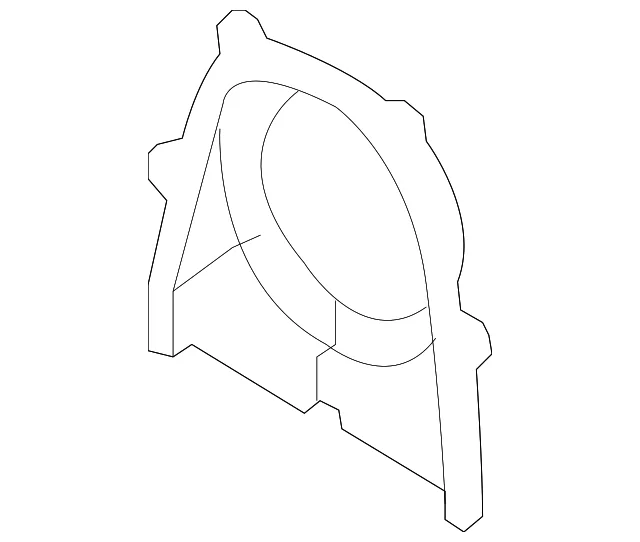 Rear Main Seal Retainer - Mazda (LF01-11-310B)