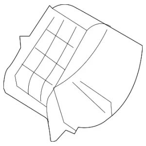 Blower Case - Mazda (BP4K-61-B01)