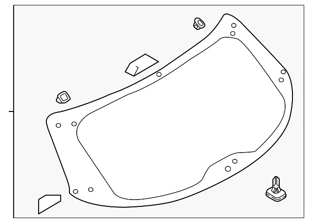 Lift Gate Glass - Mazda (TN39-63-930)