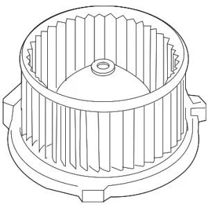 HVAC Blower Motor Assembly - Mazda (NA1P-61-B10)