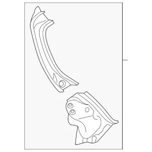 Rear Pillar - Mazda (D651-70-44Y)
