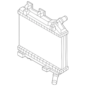 Auxiliary Radiator - Mazda (H305-15-200)