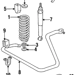 Shock Absorber - Mazda (ZZL4-34-700A)