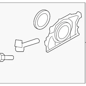 Rear Main Seal Retainer - Mazda (CY01-11-31XG)