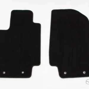 Floor Mats, Carpet - Black - Front Set - Mazda (0000-8B-N04B)