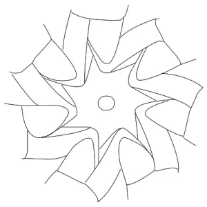 Wheel Cover - Mazda (B45A-37-170B)