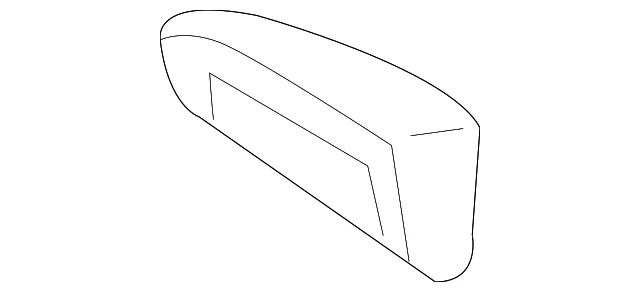 Handle, Outside Cap - Mazda (KD53-58-415B-2M)