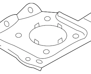 Stiffener - Mazda (TD11-34-050B)