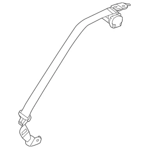 Center Belt Assembly - Mazda (BDYS-57-740A)