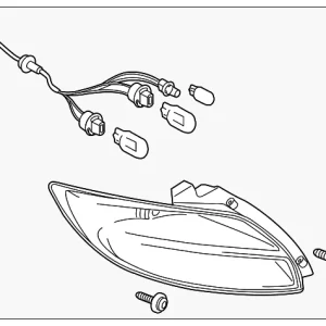 Tail Lamp Assembly - Mazda (DR61-51-150F)