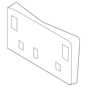 License Bracket - Mazda (BA6R-50-170A)
