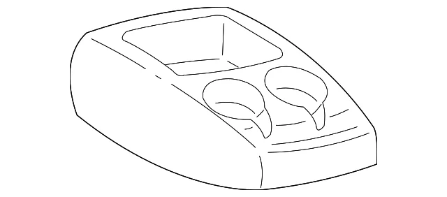 Console Panel - Mazda (ZZL1-64-410)