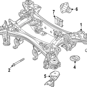 Gusset - Mazda (KBB3-56-B10A)