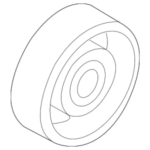 Idler Pulley - Mazda (ZJ01-15-940)