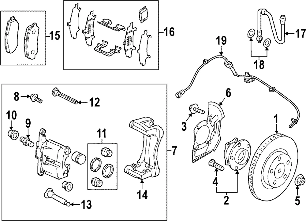 ABS Sensor - Mazda (VA40-43-70X)