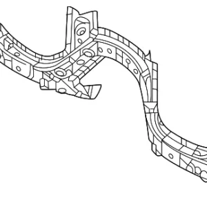 Dash Cross-Member - Mazda (KMV6-53-45XB)