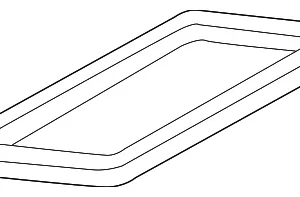 Lens Gasket - Mazda (GHK1-51-273A)