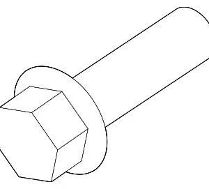 Impact Bar Mount Bolt - Mazda (GK2A-52-403)