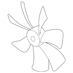 Fan Blade - Mazda (L516-15-140)